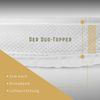 Topper Duo Premium 5 Sterne, Jekatex , 5 cm hoch hoch, 100% Polyester, langlebig und allergikerfreundlich - 200x200cm Bild 3