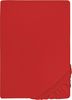 biberna Feinjersey-Spannbetttuch 0077144, rot, 1x 140x200 cm - 160x200 cm Bild 5