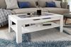 Couchtisch >RALPH< in Weiß 110 x 43 x 67 cm (BxHxT) Bild 2