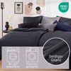 Blumtal Bettwäsche Premium Mako Satin Baumwolle mit Kissenbezug, Mako-Satin, 2 teilig, Superweiches Bettbezug Set mit edler Glanz Optik Bild 3