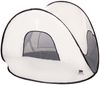 DERYAN Pop-Up-Strandzelt mit Moskitonetz 120x90x80 cm Creme 437047 Bild 2