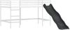 vidaXL Kinder-Etagenbett Weiß und Schwarz 100 x 200 cm Metall 42020855 Bild 5