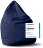 Lumaland 'Luxury XL Plus' Sitzsack, Dunkelblau, Polyester, 120 l Bild 2