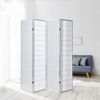 Homestyle4u Paravent Raumteiler 4 teilig, Reispapier Weiß, Höhe 175 cm Bild 2
