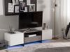 TV-Möbel weiß Betonoptik mit LED-Beleuchtung RUSSEL Bild 3