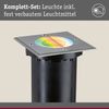 Paulmann 94846 LED Bodeneinbauleuchte Smart Home Zigbee Floor eckig Eisen IP67 RGBW Bild 3