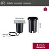 Paulmann 94846 LED Bodeneinbauleuchte Smart Home Zigbee Floor eckig Eisen IP67 RGBW Bild 5