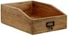 WestCraft Aufbewahrungsbox Stapelbare Holz Apotheker Schubladen Vintage aus Teak Holz, used look (1 St), sichtbarer Inhalt, Besteck-Kasten, Universal-Aufbewahrungs-Box Bild 4
