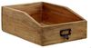 WestCraft Aufbewahrungsbox Stapelbare Holz Apotheker Schubladen Vintage aus Teak Holz, used look (1 St), sichtbarer Inhalt, Besteck-Kasten, Universal-Aufbewahrungs-Box Bild 3