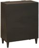 vidaXL Sideboard Schwarz und Gold 60 x 33 x 75 cm Massivholz Mango 4017831 Bild 5