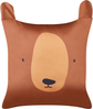 Kissen 2er Set Für Kinder Tiermuster TEDDYBEAR Baumwolle 45 x 45 cm Braun Bild 4