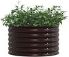 vidaXL Hochbeet Braun 80 x 80 x 44 cm Stahl 42008141 Bild 2