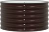 vidaXL Hochbeet Braun 80 x 80 x 44 cm Stahl 42008141 Bild 4