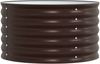 vidaXL Hochbeet Braun 80 x 80 x 44 cm Stahl 42008141 Bild 5