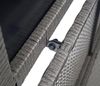 Poly-Rattan Kissenbox HWC-D88, Gartentruhe Auflagenbox Truhe ~ Basic grau, 51x115x59cm 250l Bild 5