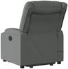 vidaXL Elektrischer Massagesessel mit Aufstehhilfe Dunkelgrau Stoff 3206583 Bild 5