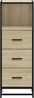 vidaXL Badschrank Sonoma-Eiche 35x37,5x100 cm Holzwerkstoff 849250 Bild 5