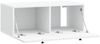 vidaXL Wandmontierter TV-Schrank Weiß 78,5 x 41 x 30 cm Holzwerkstoff 898005 Bild 3