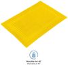 Komfortec Badematte Badvorleger aus 100% Baumwolle, Waschbar Duschmatte, Frottee, Rechteckig, 600 g/m², 2er Set, Saugfähig & Schnelltrocknend Bild 4