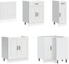 vidaXL 11-tlg. Küchenschrank-Set Kalmar Weiß Holzwerkstoff 3314881 Bild 4