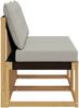 vidaXL 2 Stück Outdoor Mittelsofa 901610 Bild 5