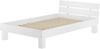 Erst-Holz Einzelbett massiv weiß 120x200 Futonbett Rollrost Matratze 60. 86-12WM Bild 4