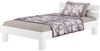 Erst-Holz Einzelbett massiv weiß 120x200 Futonbett Rollrost Matratze 60. 86-12WM Bild 3