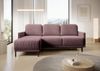 Selsey 'Hamiel' Ecksofa mit Schlaffunktion & Bettkasten, Cord, Universal, Lila Bild 2