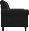 vidaXL 2-Sitzer-Sofa Schwarz 120 cm Samt 359524 Bild 5