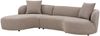Ecksofa >Kingston< in Braun, Polyester - 294x69cm (BxH) Bild 3