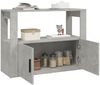 Sideboard, Kommode Betongrau 80x30x60 cm Holzwerkstoff j1320p Bild 5