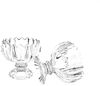 6er-Set Glasschalen 200ml, Lotus-Design - Perfekt für Desserts & Snacks Bild 3