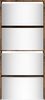 vidaXL Schuhschrank mit Spiegel 4 Fächer Räuchereiche 63x17x134 cm 3228277 Bild 5