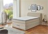 Boxspringbett Kawai / BX2380 Kurt, Stoff, Beige, 148 x 106 x 216 cm Bild 2