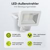 Goobay 53882, Weiß, IP44, Aluminium, Glas, Metall, Kunststoff, 0,1 ms, 30 W, LED Bild 1