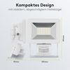 Goobay 53882, Weiß, IP44, Aluminium, Glas, Metall, Kunststoff, 0,1 ms, 30 W, LED Bild 2