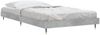 vidaXL Bettgestell Betongrau 90x190 cm Holzwerkstoff 832201 Bild 4