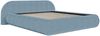Selsey 'Shels Low' Polsterbett 180x200, Breitcord, Blau Bild 4