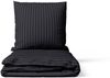 TRENDBUY24 Bettwäsche Bettwäsche Damast Bettwäsche gestreift Hotelbettwäsche Bettbezug, Mikrofaser, 2 teilig, peachfinish Bild 5