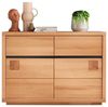 Sideboard 120x85cm "Bergamo" Kernbuche geölt WZ-0159 Bild 4