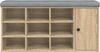 vidaXL Schuhbank Sonoma-Eiche 102x32x50 cm Holzwerkstoff 835091 Bild 5