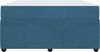vidaXL Bettrahmen mit Matratze Blau 160 x 200 cm Stoff 3398416 Bild 5