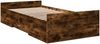 vidaXL Bettgestell mit Schubladen Räuchereiche 90x200cm Holzwerkstoff 3280339 Bild 3