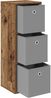 vidaXL Sideboard mit Schubladen Altholz 30,5 x 27 x 84,5 cm 8000562 Bild 4