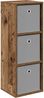 vidaXL Sideboard mit Schubladen Altholz 30,5 x 27 x 84,5 cm 8000562 Bild 2