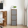 vidaXL Sideboard mit Schubladen Altholz 30,5 x 27 x 84,5 cm 8000562 Bild 3