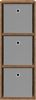 vidaXL Sideboard mit Schubladen Altholz 30,5 x 27 x 84,5 cm 8000562 Bild 5