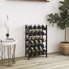 Bambus-Weinregal 20 Flaschen Halter 5-stöckiges Lagerregal Küche Speisekammer Bild 3