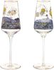 Goebel / Vincent Van Gogh -Sternennacht,Sektglas,7,5cm x 7,5cm x 23,5cm / Glas / 7,5cm x 7,5cm x 23,5cm Bild 3