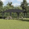 vidaXL Party-Zelt Anthrazit 600 x 400 x 266 cm Polyethylen und Stahl 42003431 Bild 4